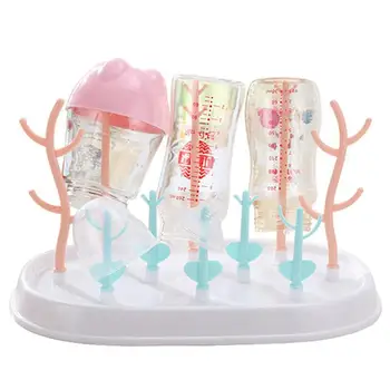 OUNONA Baby Bottle Drying Rack Plastic Detachable Feeding Bottle Drain Rack Baby Nipple Shelf Organizer Dryer Holder
OUNONA Baby Bottle Drying Rack Plastic Detachable Feeding Bottle Drain Rack Baby Nipple Shelf Organizer Dryer Holder