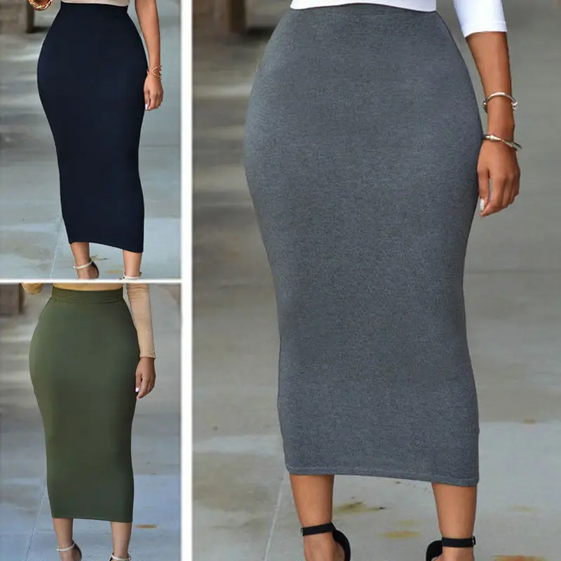 Summer Hot Sexy Solid High Waist Stretch Pencil Mid-length Skirt Sexy Slim Women Skirts Costume
Summer Hot Sexy Solid High Waist Stretch Pencil Mid-length Skirt Sexy Slim Women Skirts Costume