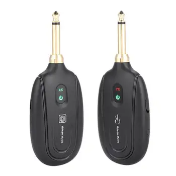 Guitar Wireless Transmitter Receiver UHF Built-in Rechargeable Set Electric Guitar System Transmitter Receiver Set
Guitar Wireless Transmitter Receiver UHF Built-in Rechargeable Set Electric Guitar System Transmitter Receiver Set