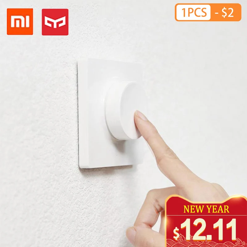 Mijia Yeelight Smart Dimmer Switch Intelligent adjustment wall wireless switch for yeelight ceiling light LED chandelier
Mijia Yeelight Smart Dimmer Switch Intelligent adjustment wall wireless switch for yeelight ceiling light LED chandelier