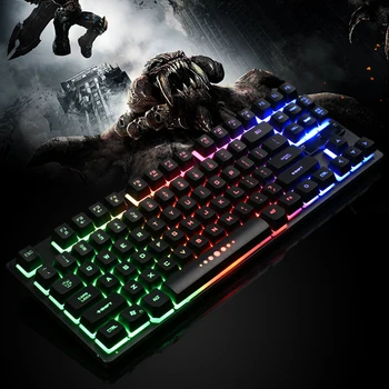 Anti Fade Home Keyboard Mechanical Desktop Backlight USB Easy Operate Accessories Clear 87 Keys Game Ergonomic Wired
Anti Fade Home Keyboard Mechanical Desktop Backlight USB Easy Operate Accessories Clear 87 Keys Game Ergonomic Wired