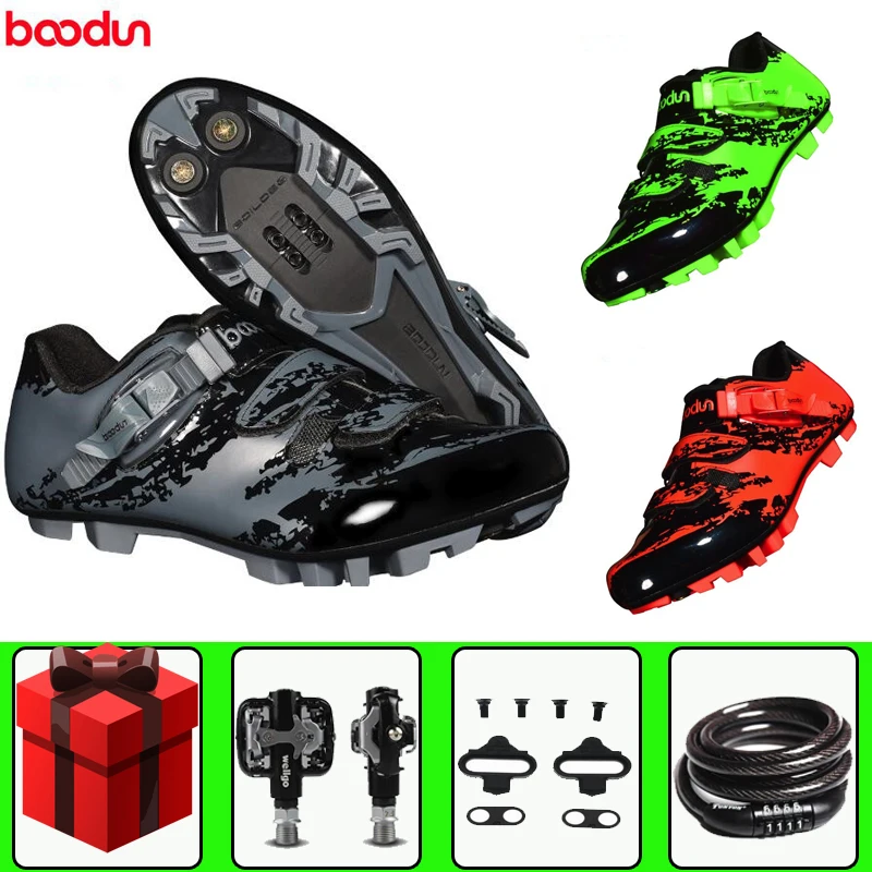 BOODUN sapatilha ciclismo mtb Cycling Shoes add pedals set Sporting Sport Shoes Nylon + TPU Soles Mountain Racing Bicycle Shoes
BOODUN sapatilha ciclismo mtb Cycling Shoes add pedals set Sporting Sport Shoes Nylon + TPU Soles Mountain Racing Bicycle Shoes