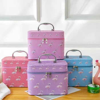 1 PC Flamingo Cosmetic Box PU Waterproof Cosmetic Box Travel Portable Toiletry Makeup Tool Brush Holder Handbag Dropship New
1 PC Flamingo Cosmetic Box PU Waterproof Cosmetic Box Travel Portable Toiletry Makeup Tool Brush Holder Handbag Dropship New