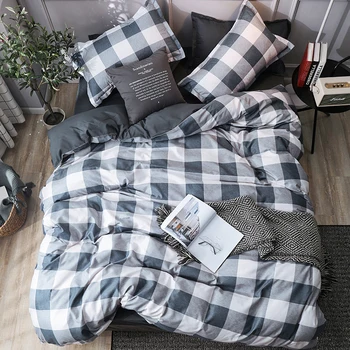 Classic Red Christmas Grid Pattern Bedding Set Bed Linen Duvet Cover Flat Sheet Pillowcase Sets Queen King Twin Full Size
Classic Red Christmas Grid Pattern Bedding Set Bed Linen Duvet Cover Flat Sheet Pillowcase Sets Queen King Twin Full Size