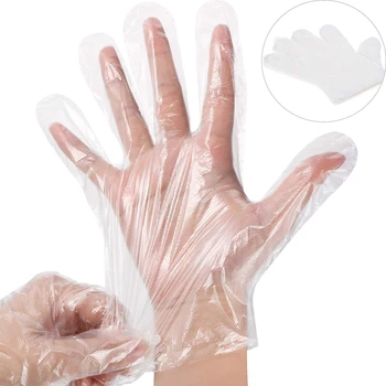 New Disposable Clear Plastic Gloves - 500 Pieces Plastic Disposable Food Prep Gloves,Disposable Polyethylene Work Gloves for Coo
New Disposable Clear Plastic Gloves - 500 Pieces Plastic Disposable Food Prep Gloves,Disposable Polyethylene Work Gloves for Coo