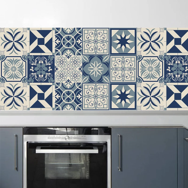 European Style Retro Pattern Tile Stickers PVC Kitchen Backsplash Waterproof Wall Stickers Home Decor Self-adhesive
European Style Retro Pattern Tile Stickers PVC Kitchen Backsplash Waterproof Wall Stickers Home Decor Self-adhesive