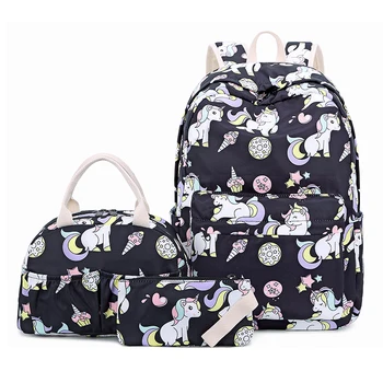 Unicorn Backpack+Meal Pack+Pencil Case Backpack 3Pcs Set Casual Backpacks School Teens Student Travel Backpack Mochila Feminina
Unicorn Backpack+Meal Pack+Pencil Case Backpack 3Pcs Set Casual Backpacks School Teens Student Travel Backpack Mochila Feminina