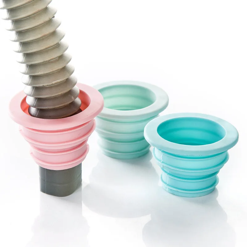 Sealing Plug Silicone Sewer Pipe Deodorization Ring Washer Deodorant Telescopic Tank Sewer Pest Control Drain Seal Ring
Sealing Plug Silicone Sewer Pipe Deodorization Ring Washer Deodorant Telescopic Tank Sewer Pest Control Drain Seal Ring