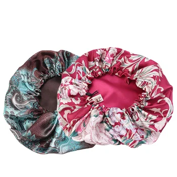 2pcs Nightcaps Drawstring Printing Double Layer Satin Mobcap Nightcap Sleeping Cap for Ladies Women Girls
2pcs Nightcaps Drawstring Printing Double Layer Satin Mobcap Nightcap Sleeping Cap for Ladies Women Girls
