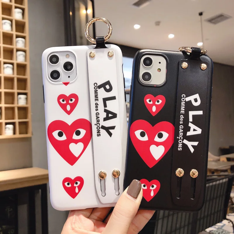 Love Pattern Wrist Strap Soft TPU Cases For iPhone 11 Pro Max 7 8 Plus X XR Xs SE 2020 Phone Holder Cover Back Coque Fundas
Love Pattern Wrist Strap Soft TPU Cases For iPhone 11 Pro Max 7 8 Plus X XR Xs SE 2020 Phone Holder Cover Back Coque Fundas