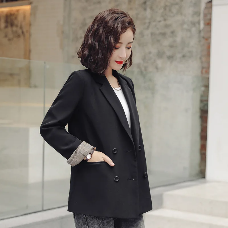 Small Suit WOMEN'S Coat 2019 New Style Plaid Casual Spring And Autumn Retro Online Celebrity Blazer Korean-style British Style 
Small Suit WOMEN'S Coat 2019 New Style Plaid Casual Spring And Autumn Retro Online Celebrity Blazer Korean-style British Style