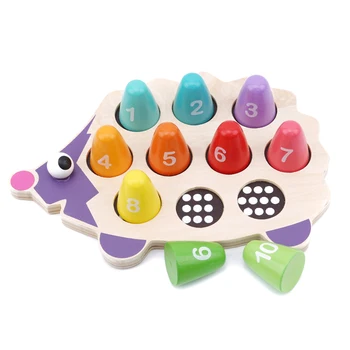 Infant Baby Cartoon Colorful Hedgehog Matching Numerals Math Toy Wooden Montessori Educational Toys Cute Math Toy Birthday Gifts
Infant Baby Cartoon Colorful Hedgehog Matching Numerals Math Toy Wooden Montessori Educational Toys Cute Math Toy Birthday Gifts