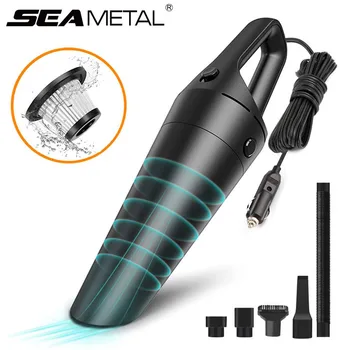 12V/24V Handheld Vacuum for Car 5000pa Powerful Cyclone Suction Portable Vacuum Cleaner for Auto Home Pet Hair Washable Filter
12V/24V Handheld Vacuum for Car 5000pa Powerful Cyclone Suction Portable Vacuum Cleaner for Auto Home Pet Hair Washable Filter
