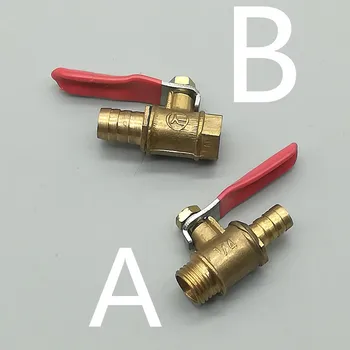 Brass Barbed ball valve 1/8'' 1/2'' 1/4'' Male Thread Connector Joint Copper Pipe Fitting Coupler Adapter 4-12 Hose Barb
Brass Barbed ball valve 1/8'' 1/2'' 1/4'' Male Thread Connector Joint Copper Pipe Fitting Coupler Adapter 4-12 Hose Barb