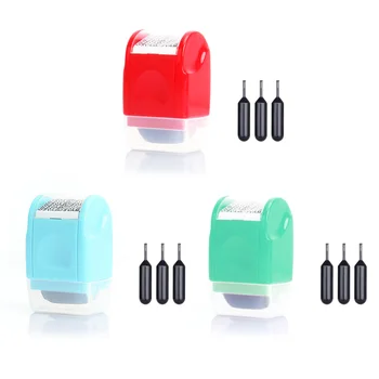 Refillable Wide Identity Protection Theft Security Stamp Roller with 3 Ink Refills for Bills Envelopes Package Statements
Refillable Wide Identity Protection Theft Security Stamp Roller with 3 Ink Refills for Bills Envelopes Package Statements