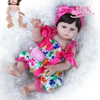 48CM soft slicone full body touch reborn baby doll girl bebe doll reborn Bath toy Anatomically Correct premie cuddly baby size
48CM soft slicone full body touch reborn baby doll girl bebe doll reborn Bath toy Anatomically Correct premie cuddly baby size