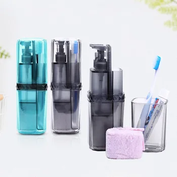 Travel Set Toothpaste Toothbrush Case Storage Box Bathroom Accessories Outdoor Portable Toiletries Partition
Travel Set Toothpaste Toothbrush Case Storage Box Bathroom Accessories Outdoor Portable Toiletries Partition