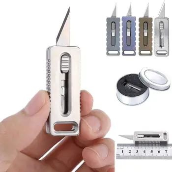 Pocket Knife Convenient Sharp 4 Color Titanium Tactical Accessories Kits Camping Outdoor Keychain Alloy
Pocket Knife Convenient Sharp 4 Color Titanium Tactical Accessories Kits Camping Outdoor Keychain Alloy