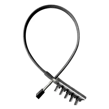 40cm Fan Hub Extended Line For PC Computer Adapter CPU Cooler Connector Practical Splitter Cable Accessories Regulator 1 To 5
40cm Fan Hub Extended Line For PC Computer Adapter CPU Cooler Connector Practical Splitter Cable Accessories Regulator 1 To 5