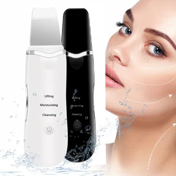 Ultrasonic Skin Scrubber Ultrasound Face Scrubber Pores Cleaner Exfoliator Blackhead Remover Comedones Extractor Skin Scruber
Ultrasonic Skin Scrubber Ultrasound Face Scrubber Pores Cleaner Exfoliator Blackhead Remover Comedones Extractor Skin Scruber