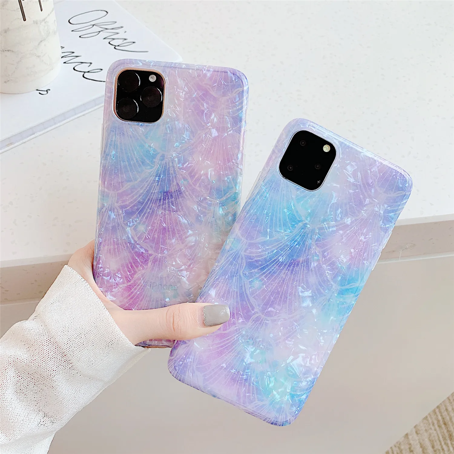 Shell Marble Phone Case for iPhone 11 2019 on iphone 11 Pro Max XR 2019 Soft Silicone Cover for iPhone XS MAX XR Case Bumper
Shell Marble Phone Case for iPhone 11 2019 on iphone 11 Pro Max XR 2019 Soft Silicone Cover for iPhone XS MAX XR Case Bumper