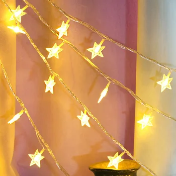 Fancy Hanging Led Lights For Dinning Living Room Decoration 5M 40 Stars Light Strings Plug In
Fancy Hanging Led Lights For Dinning Living Room Decoration 5M 40 Stars Light Strings Plug In