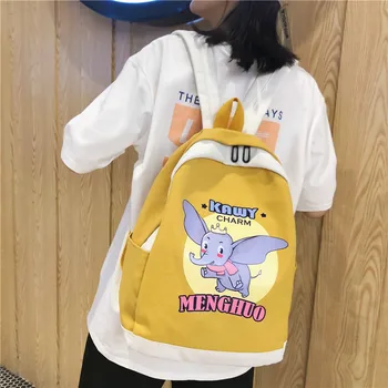 Brand Design Small Fresh Backpack women's Shoulder Bag Net Red With Dumbo Joker Fashion Canvas Ins Japanese Schoolbag
Brand Design Small Fresh Backpack women's Shoulder Bag Net Red With Dumbo Joker Fashion Canvas Ins Japanese Schoolbag