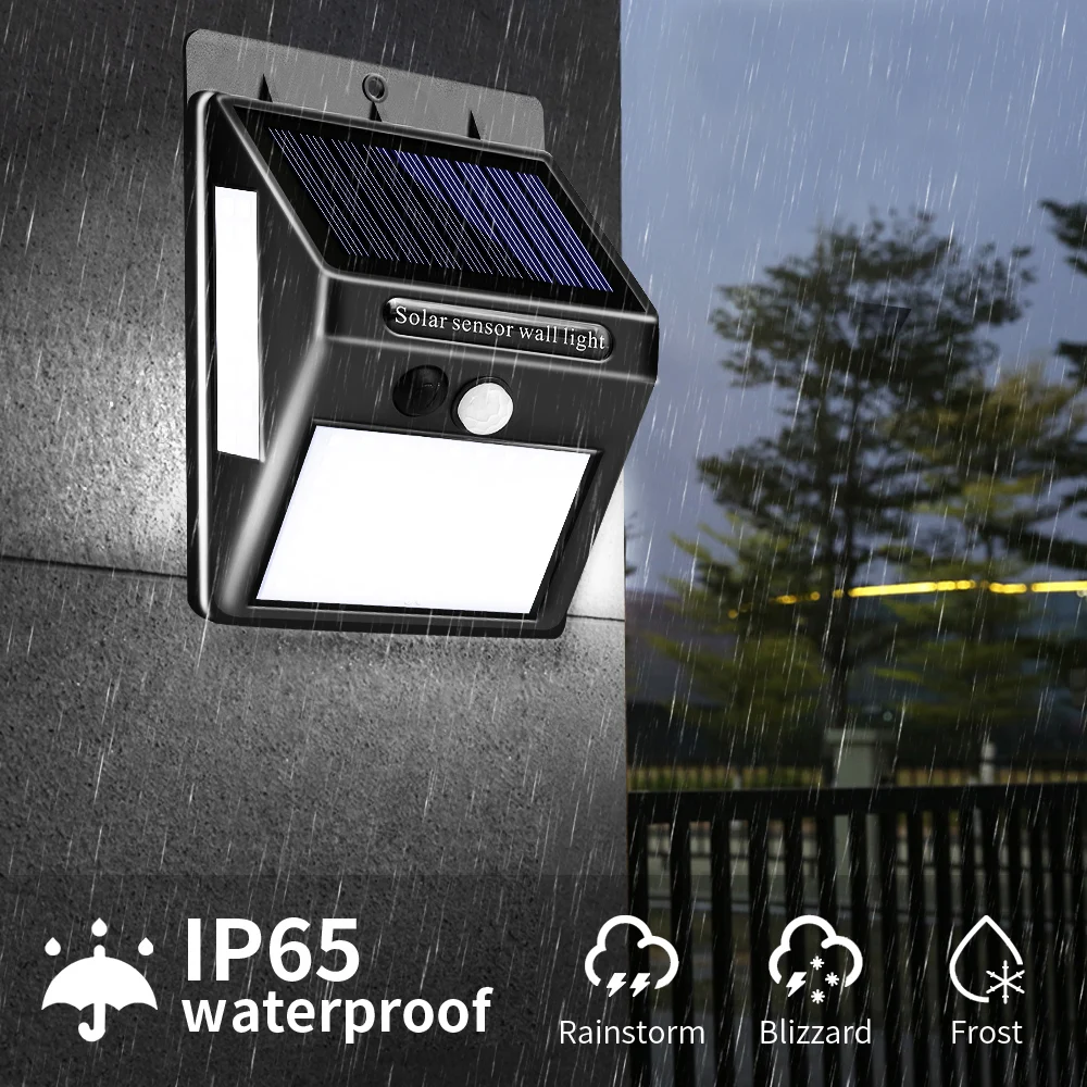 Solar Light 100 LED Light Outdoor Solar Lamp PIR Motion Sensor Wall Light Waterproof Solar Powered lights for Garden
Solar Light 100 LED Light Outdoor Solar Lamp PIR Motion Sensor Wall Light Waterproof Solar Powered lights for Garden