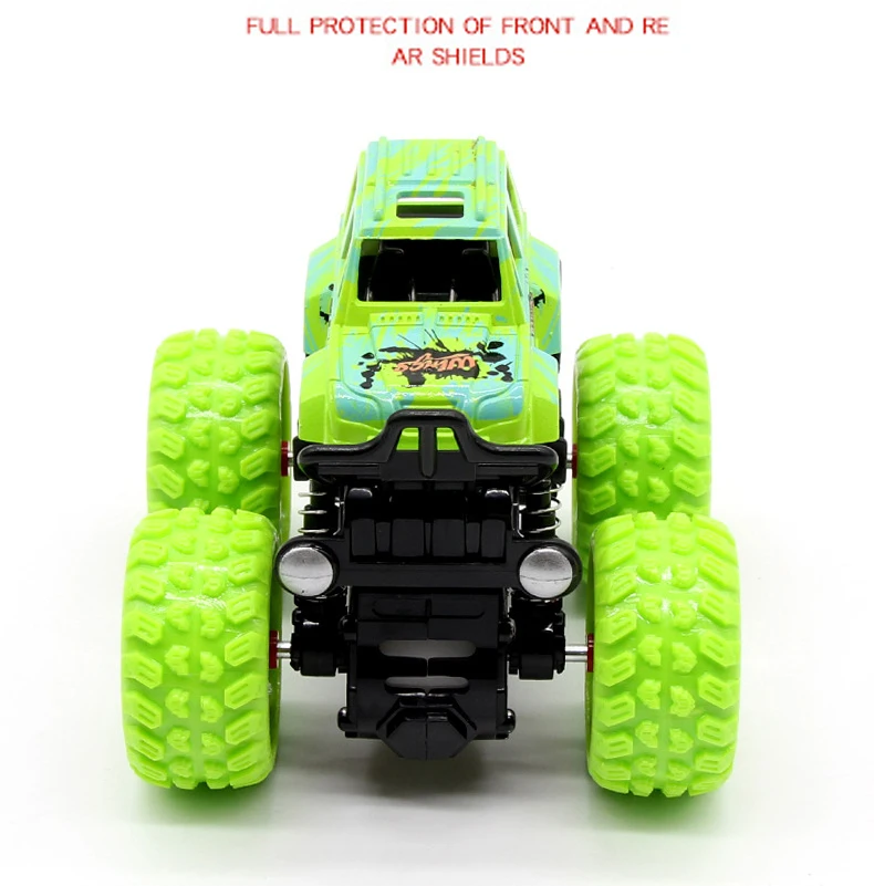 Inertia Four-Wheel Drive Off-Road Vehicle Toy Military Fire Truck Boys Cars Children Gift Hot Toys for Kids 2 to 4 Years Old 3