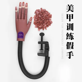 Manicure Joints Training Prosthetic Hand with Stand Flexible Adjustable with Nail Tip Activity Prosthetic Hand
Manicure Joints Training Prosthetic Hand with Stand Flexible Adjustable with Nail Tip Activity Prosthetic Hand