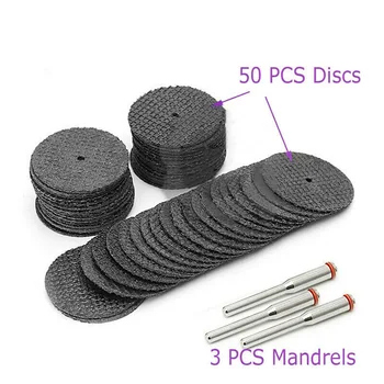 53pcs/Set Fiberglass Reinforced Cut Off Wheel Disc With 1/8inch Mandrel Rotary Hand And Power Tool Accessories
53pcs/Set Fiberglass Reinforced Cut Off Wheel Disc With 1/8inch Mandrel Rotary Hand And Power Tool Accessories