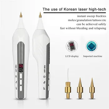 9 Levels Black Spot Dots Freckle Mole Wart Remover Skin Tag Removal Spot Pen Electric LCD Laser Tattoo Removal Machine
9 Levels Black Spot Dots Freckle Mole Wart Remover Skin Tag Removal Spot Pen Electric LCD Laser Tattoo Removal Machine