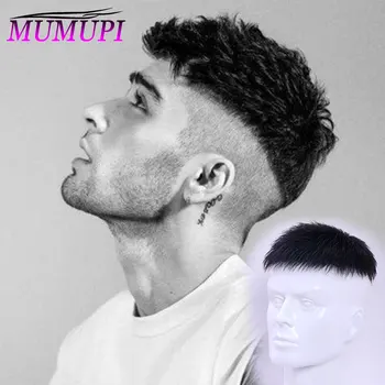 MUMUPI short cut wig hair clip in for man men male black wig short cutting haircut hard man tough man hair 
MUMUPI short cut wig hair clip in for man men male black wig short cutting haircut hard man tough man hair