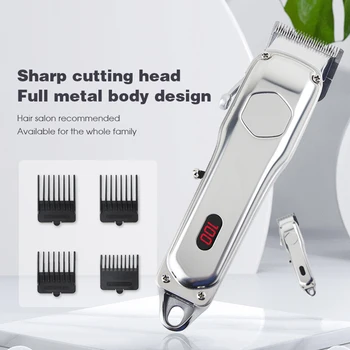 Multifunctional Hair Clipper Professional Hair Trimmer Electric Beard Trimmer Hair Cutting Machine Trimmer Tool USB Charging
Multifunctional Hair Clipper Professional Hair Trimmer Electric Beard Trimmer Hair Cutting Machine Trimmer Tool USB Charging