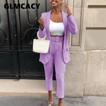 Women Two Piece Sets Shawl Lapel Collar Long Sleeve Blazer & High Waist Bodycon Ankle-length Pants Chic Workwear
Women Two Piece Sets Shawl Lapel Collar Long Sleeve Blazer & High Waist Bodycon Ankle-length Pants Chic Workwear