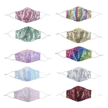 3 Pcs Reusable Washable Sequins Mouth Mask Dustproof Breathable Face Protective Cover Anti-pollution Respirator
3 Pcs Reusable Washable Sequins Mouth Mask Dustproof Breathable Face Protective Cover Anti-pollution Respirator