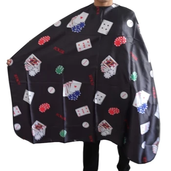 Poker Pattern Hairdresser Cape Gown 1 PCS Barber Hair Cape Waterproof for Hair Cut Hair Perming Wrap Anti Stain
Poker Pattern Hairdresser Cape Gown 1 PCS Barber Hair Cape Waterproof for Hair Cut Hair Perming Wrap Anti Stain