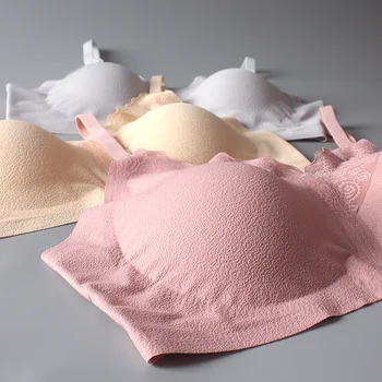 Japanese-style Seamless Bra Women's Non-Steel Ring Camisole Sexy Lace Beauty Back Push up Vest Style Sleep Sports Paper Bra
Japanese-style Seamless Bra Women's Non-Steel Ring Camisole Sexy Lace Beauty Back Push up Vest Style Sleep Sports Paper Bra