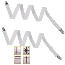 Non-slip Six-sided 12-clip Sheet Fixing Strap Adjustable Suspenders Elastic Sheet Bedding Accessories Clips
Non-slip Six-sided 12-clip Sheet Fixing Strap Adjustable Suspenders Elastic Sheet Bedding Accessories Clips