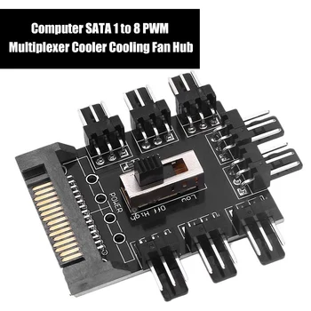 Computer SATA 1 to 8 PWM Multiplexer Cooler Cooling Fan Hub Multi Way Splitter Power Speed Controller Socket Circuit Board Tos
Computer SATA 1 to 8 PWM Multiplexer Cooler Cooling Fan Hub Multi Way Splitter Power Speed Controller Socket Circuit Board Tos