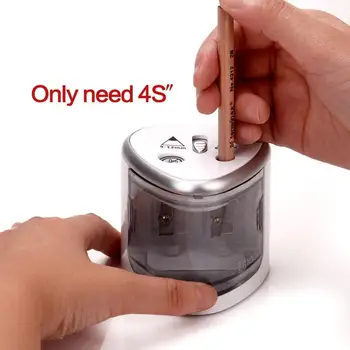 Stylish, compact and convenient art sketching electric two-hole sharpener automatic pencil sharpener
Stylish, compact and convenient art sketching electric two-hole sharpener automatic pencil sharpener
