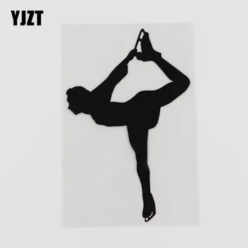 YJZT 9.6CMX14.7CM Dance Figure Skater Ice Skating Decal Vinyl Car Sticker Black/Silver 8A-0218
YJZT 9.6CMX14.7CM Dance Figure Skater Ice Skating Decal Vinyl Car Sticker Black/Silver 8A-0218