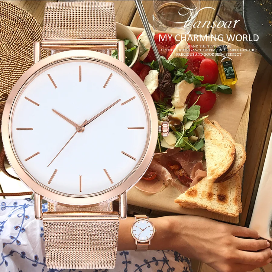 Brand Creative Women's Watches Mesh With Marble Quartz Watch Casual Ladies Watches Stainless Steel Watch Relogio Feminino Clock
Brand Creative Women's Watches Mesh With Marble Quartz Watch Casual Ladies Watches Stainless Steel Watch Relogio Feminino Clock