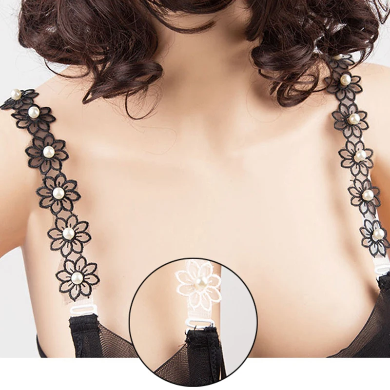 Beaded Transparent Shoulder Strap Pearl Mesh Flower Underwear Straps Lace Adjustable Invisible Bra Straps Sexy Non-Slip Straps
Beaded Transparent Shoulder Strap Pearl Mesh Flower Underwear Straps Lace Adjustable Invisible Bra Straps Sexy Non-Slip Straps