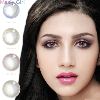 2Pcs/1Pair Women Eye Colored Soft Contact Lenses Beauty Pupil For Party Wedding Makeup Cosmetic
2Pcs/1Pair Women Eye Colored Soft Contact Lenses Beauty Pupil For Party Wedding Makeup Cosmetic