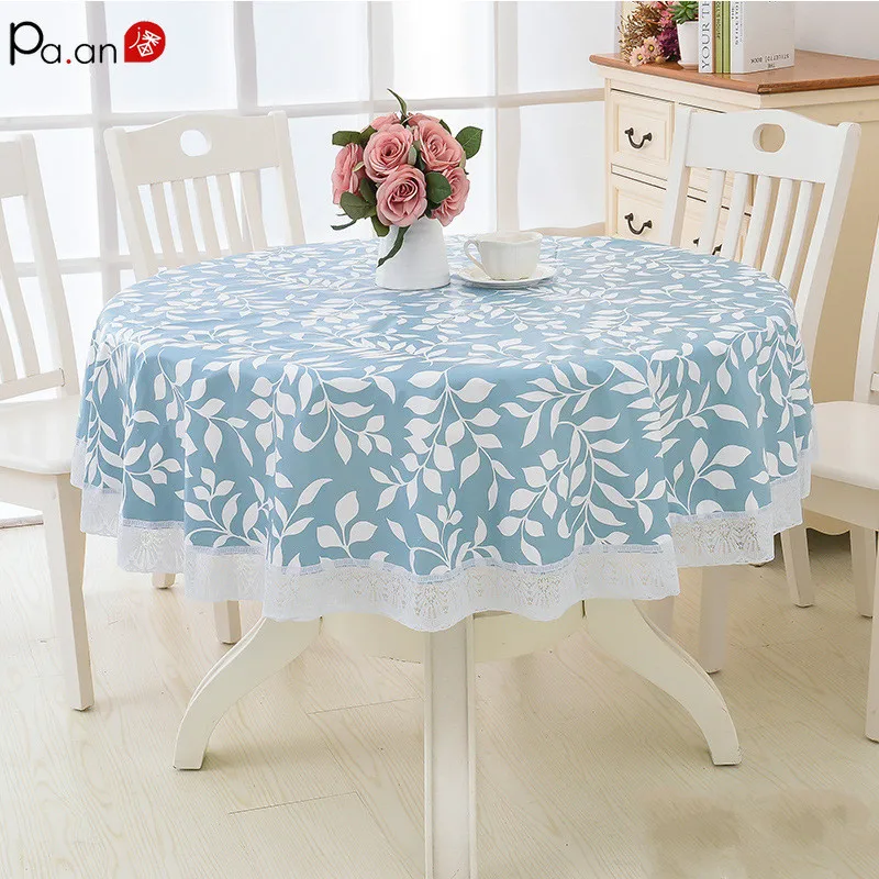 Waterproof Oil Proof Tablecloth Round Tablecloth PVC Romantic Florals Printed Table Cover Wedding Decoration Table Clothe Modern
Waterproof Oil Proof Tablecloth Round Tablecloth PVC Romantic Florals Printed Table Cover Wedding Decoration Table Clothe Modern