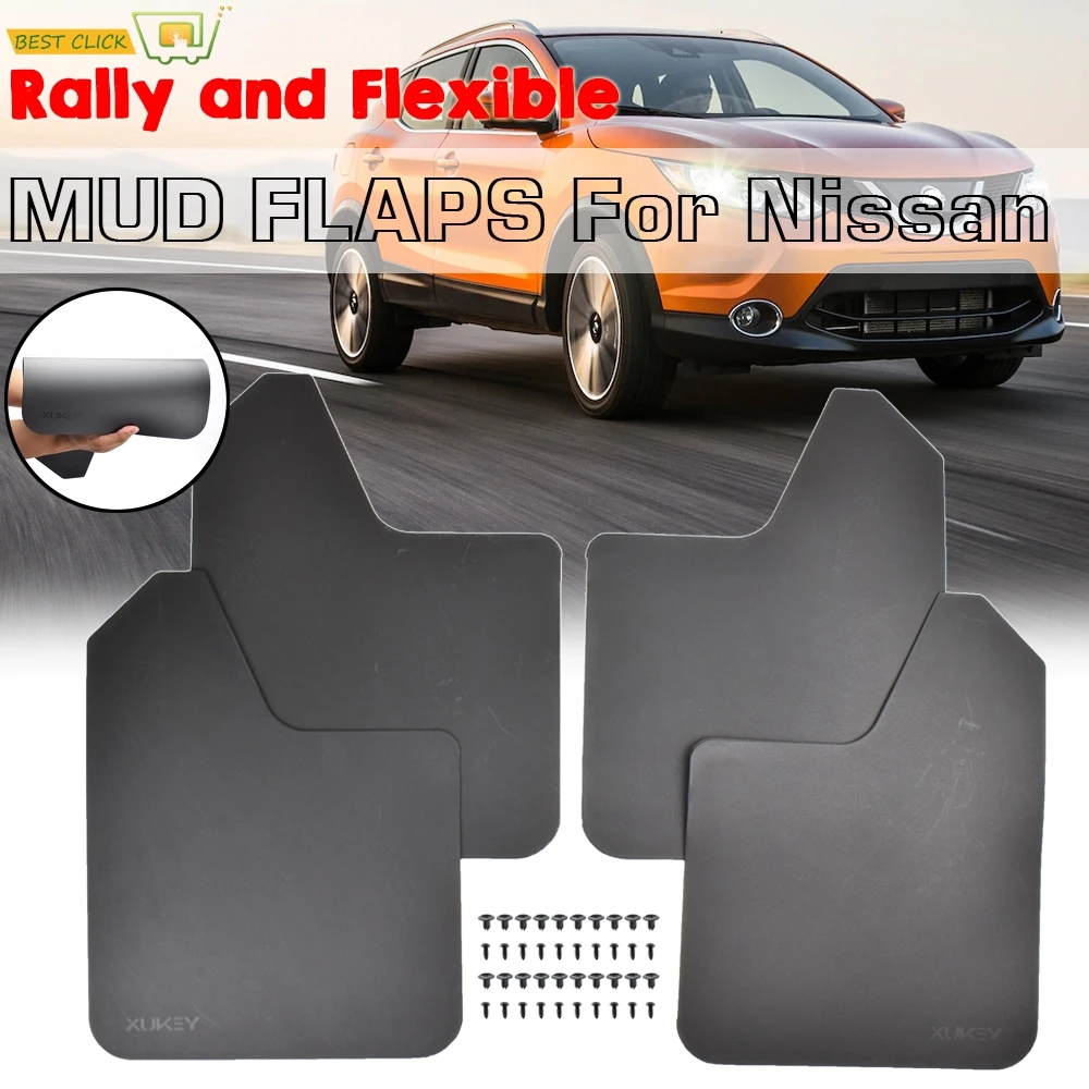 Брызговики для Nissan X Trail Rogue Qashqai Sunny Juke Titan Frontier March Xterra Tiida Pulsar|Грязезащита| |