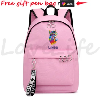 Likee Bag Teens Boys Girls School Bag Backpack Likee App Casual New Casual Style Laptop Backpack Teens Backpacks Free Gift 
Likee Bag Teens Boys Girls School Bag Backpack Likee App Casual New Casual Style Laptop Backpack Teens Backpacks Free Gift