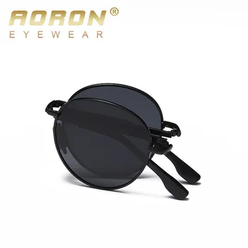 AORON Folding Sunglasses Classic Round Eyewear Men / Women Polarized Sun Glasses Metal Frame UV400
AORON Folding Sunglasses Classic Round Eyewear Men / Women Polarized Sun Glasses Metal Frame UV400