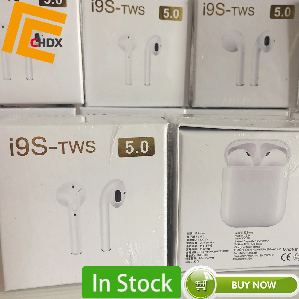 CHDX TWS i9s Wireless Earphones Bluetooth Earbuds Noise Reduction Headset for Andorid IOS Phone Good Quality
CHDX TWS i9s Wireless Earphones Bluetooth Earbuds Noise Reduction Headset for Andorid IOS Phone Good Quality
